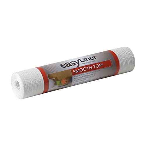 Duck Smooth Top Easy Liner Shelf Liner 12" x 10' | Non-Adhesive, White, Easy to Clean (70-120 chars) thumbnail 1