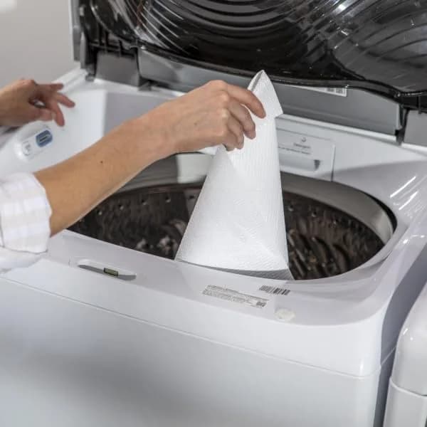 Duck Smooth Top Easy Liner Shelf Liner 12" x 10' | Non-Adhesive, White, Easy to Clean (70-120 chars) thumbnail 8