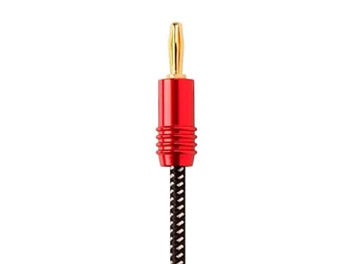Monoprice Premium Braided Speaker Wire 14AWG 20 Feet | Gold Plated Banana Connectors thumbnail 3