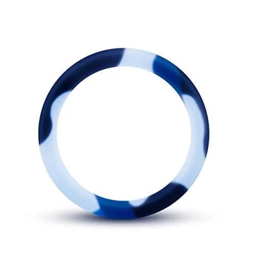 Blush Novelties Performance Puria Silicone Cock Ring 1.5" Wide | Enhances Girth & Hard Erections thumbnail 5