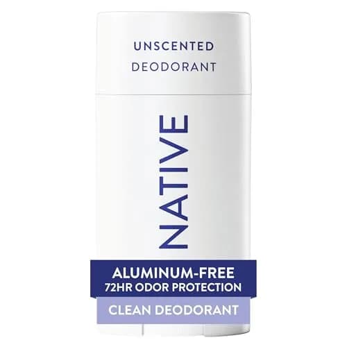 Native Sea Salt & Cedar Deodorant Stick 75g (2.65oz) | 72-Hour Odor Control — Unscented