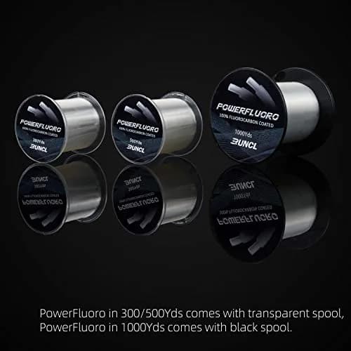 RUNCL PowerFluoro Hybrid Fishing Line 16lb (7.3kg) 300Yds | Virtually Invisible Fluorocarbon Coated Line thumbnail 7