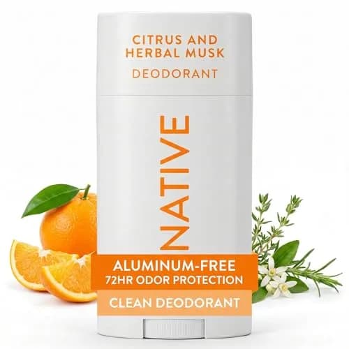 Native Natural Deodorant Citrus & Herbal Musk 2.65oz (75g) | 72-Hour Odor Control thumbnail 1