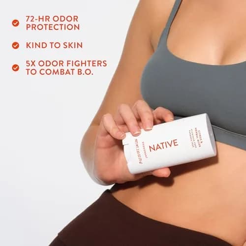 Native Natural Deodorant Citrus & Herbal Musk 2.65oz (75g) | 72-Hour Odor Control thumbnail 7
