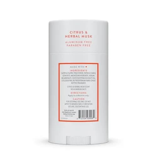Native Natural Deodorant Citrus & Herbal Musk 2.65oz (75g) | 72-Hour Odor Control thumbnail 9