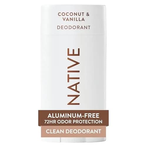 Native Coconut & Vanilla Deodorant Stick 75g (2.65oz) | 72-Hour Odor Control thumbnail 1