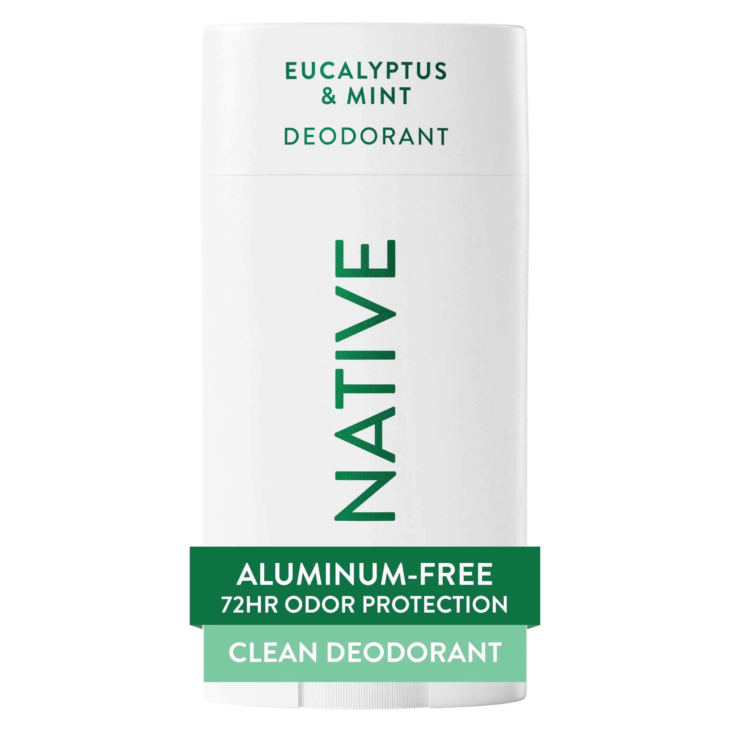 Native Eucalyptus & Mint Deodorant Stick for Women and Men, 72-Hour Odor Control, Aluminum Free, 2.65oz | Natural Deodorant India - main product image