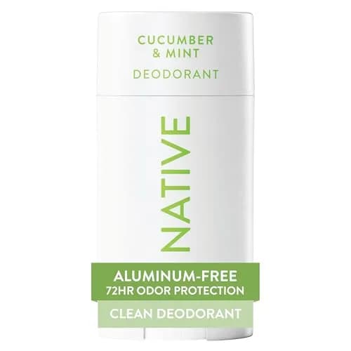 Native Cucumber & Mint Aluminum Free Deodorant Stick 77g (2.65oz) | 72-Hour Odor Protection thumbnail 1