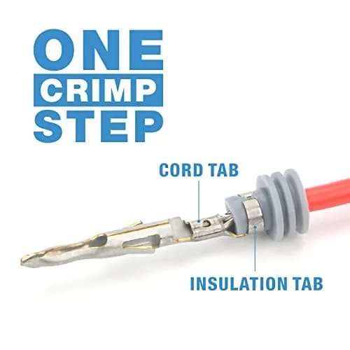 IWISS iCrimp Weather Pack Crimp Tool for AWG 24-14 | Complete OEM Connector Assembly thumbnail 5