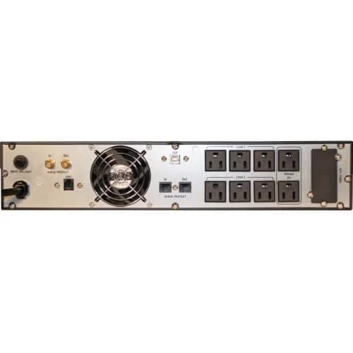 Minuteman PRO1000RT2UNC Line Interactive UPS System 1000Va | Rack/Tower/Wall Mount, LCD Display, 8 Outlets thumbnail 2