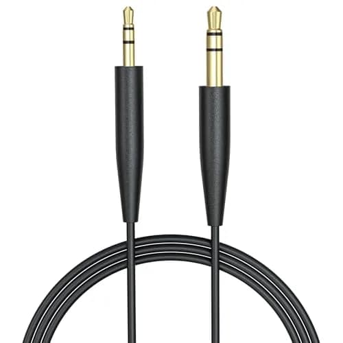 Saipomor Replacement Audio Cable for Bose Headphones 1.5m (4.9ft) | Premium Sound & Durable Design thumbnail 1