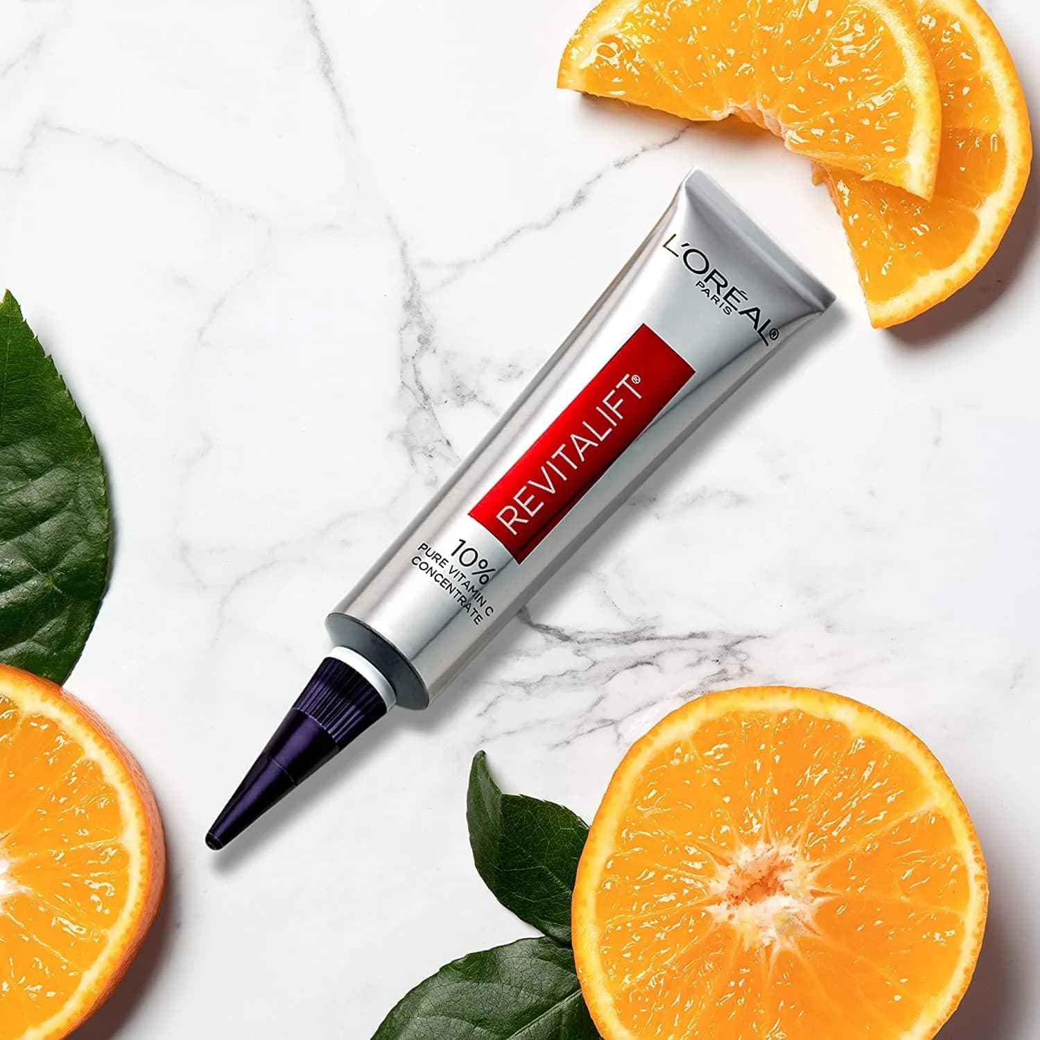 L'Oreal Paris Revitalift 10% Pure Vitamin C Face Serum 30ml (1 Fl Oz) | Dermatologist Validated for Brighter Skin - view 6