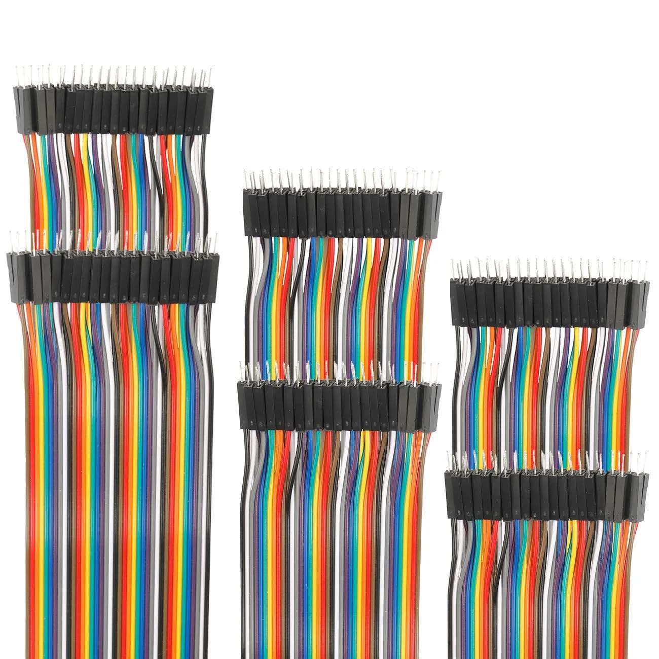 EDGELEC 120pcs 10cm Male to Male Breadboard Jumper Wires Kit - main product image