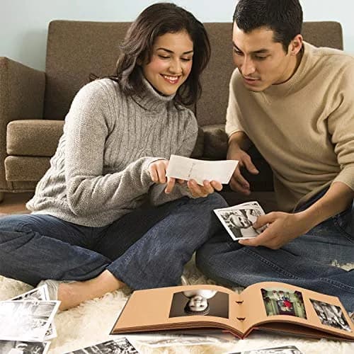 INNOCHEER Adventure Book Scrapbook Album 31.2cm (12.3 Inch) x 21cm (8.3 Inch) | Embossed Cover, 80 Pages, DIY Memory Keeper thumbnail 6