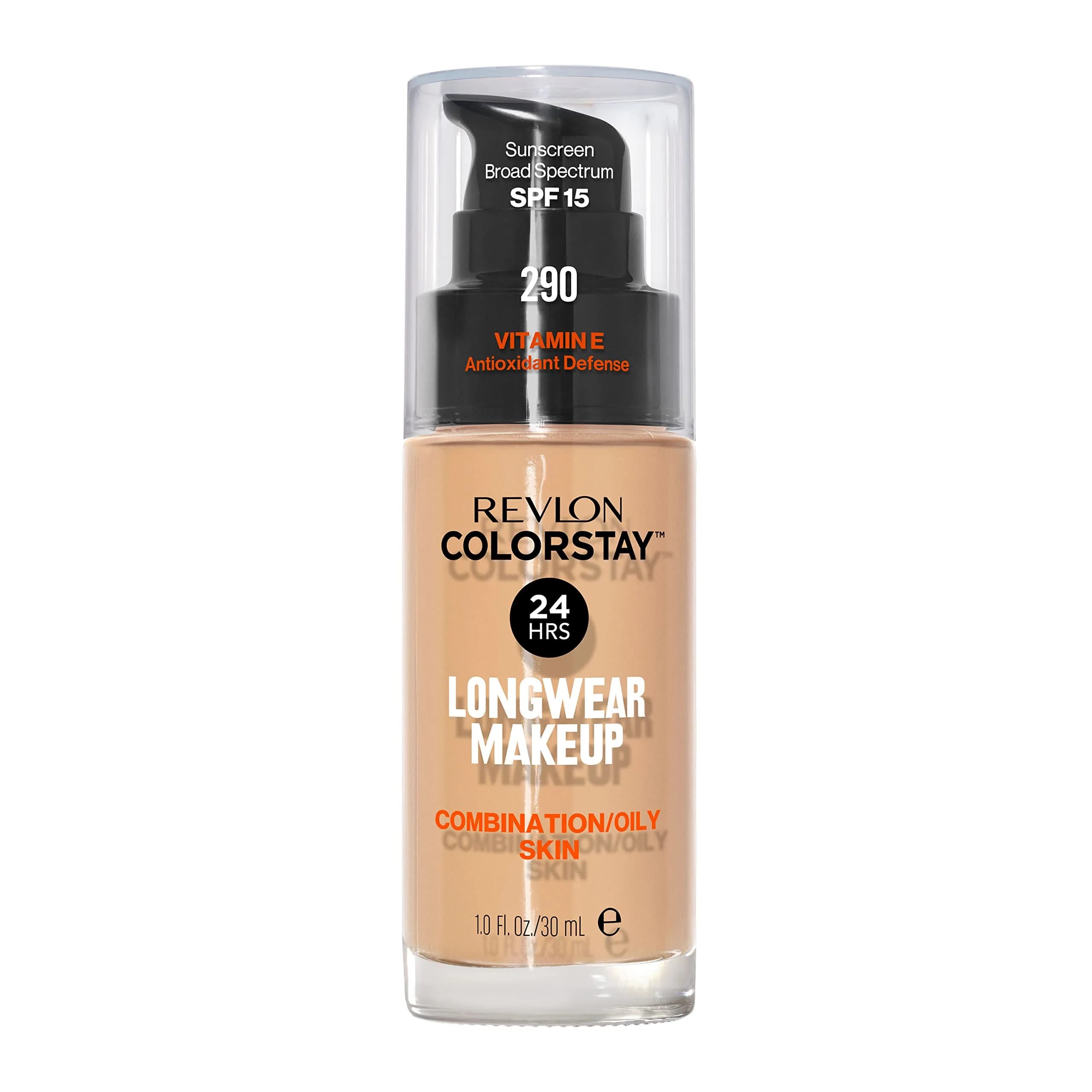 Revlon Colorstay Natural Ochre 290 Foundation for Oily Skin, 30ml - main product image