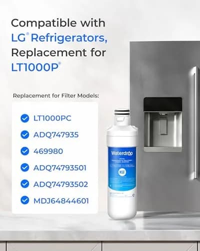 Waterdrop LT1000PC Refrigerator Water Filter 200 Gallons (757 Liters) | NSF 42 & 372 Certified thumbnail 2