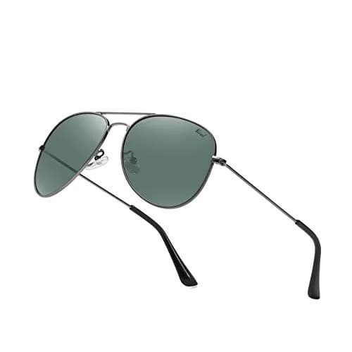 Versol Aviator Sunglasses for Men Women | Polarized Mirrored UV400 Lenses, Lightweight & Classic for Outdoors & Driving thumbnail 1