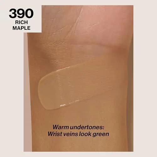 Revlon Colorstay Longwear Makeup Normal/Dry, 390 Rich Maple 29.57 ml (1 fl oz) | Flawless 24-Hour Wear with SPF 20 thumbnail 2