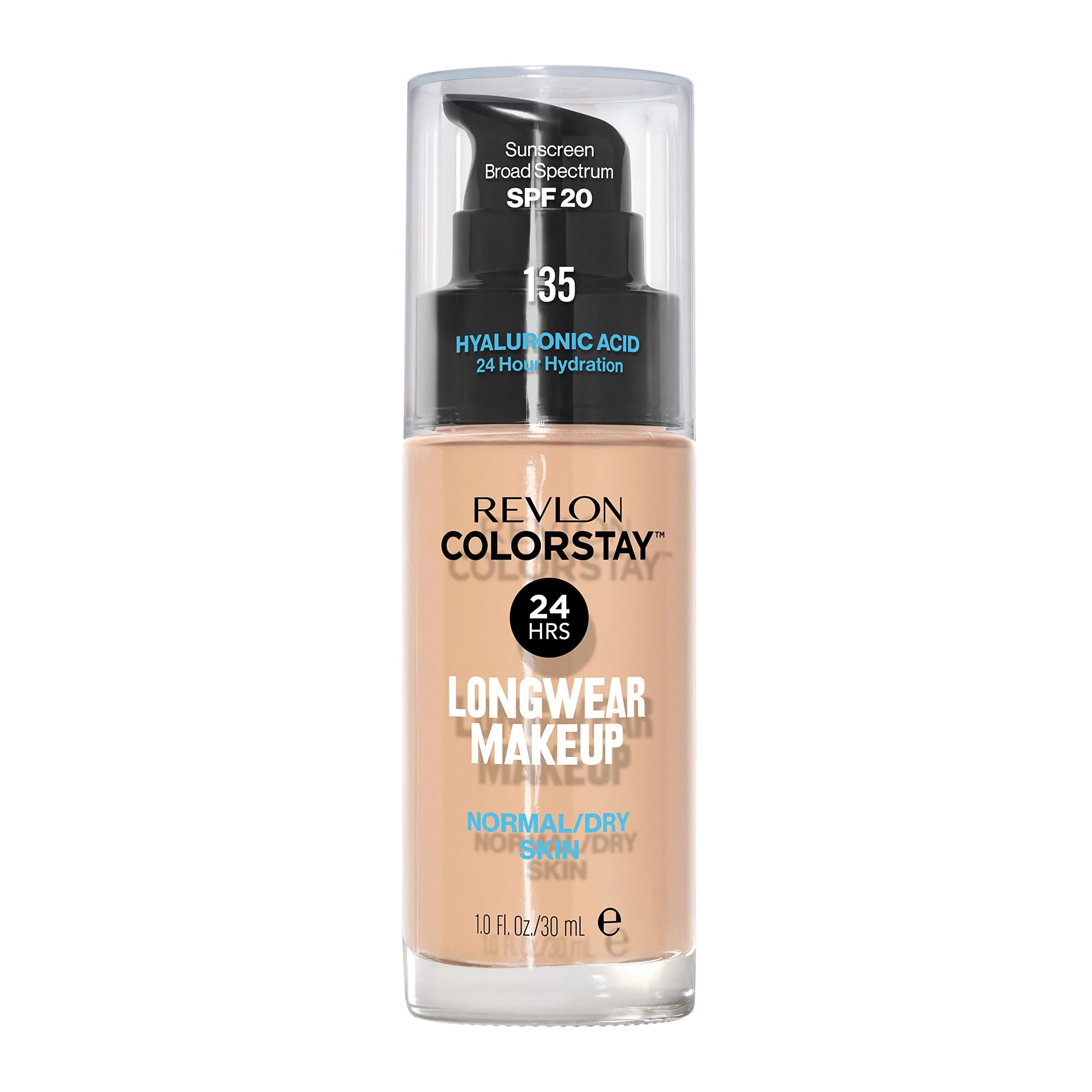 REVLON ColorStay 135 Vanilla Foundation for Normal/Dry Skin, 30ml with SPF 20 - main product image