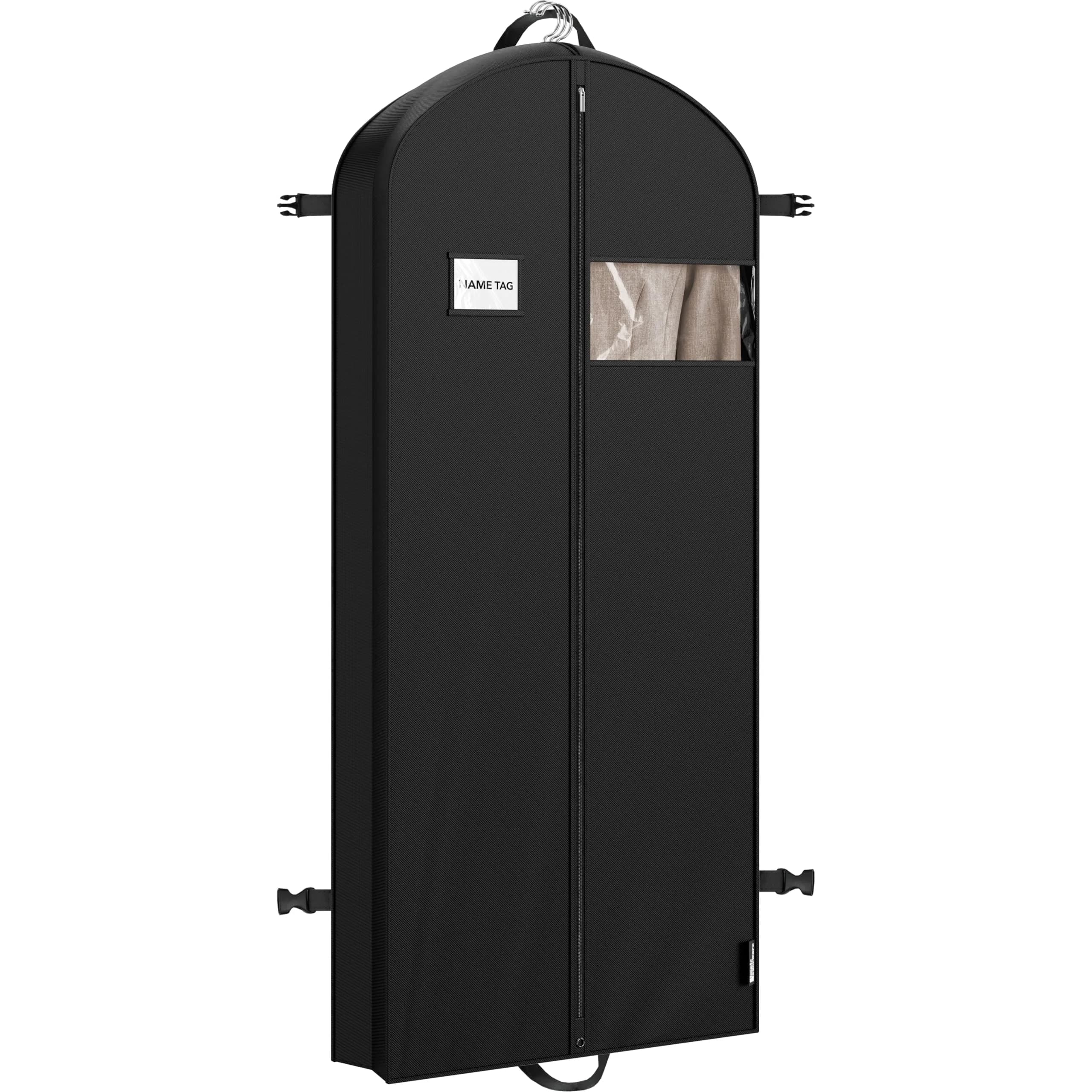 Simple Houseware 60" Travel Garment Bag Heavy Duty Suit Bag | Durable 300D Polyester, Foldable & Breathable (70-120 chars)