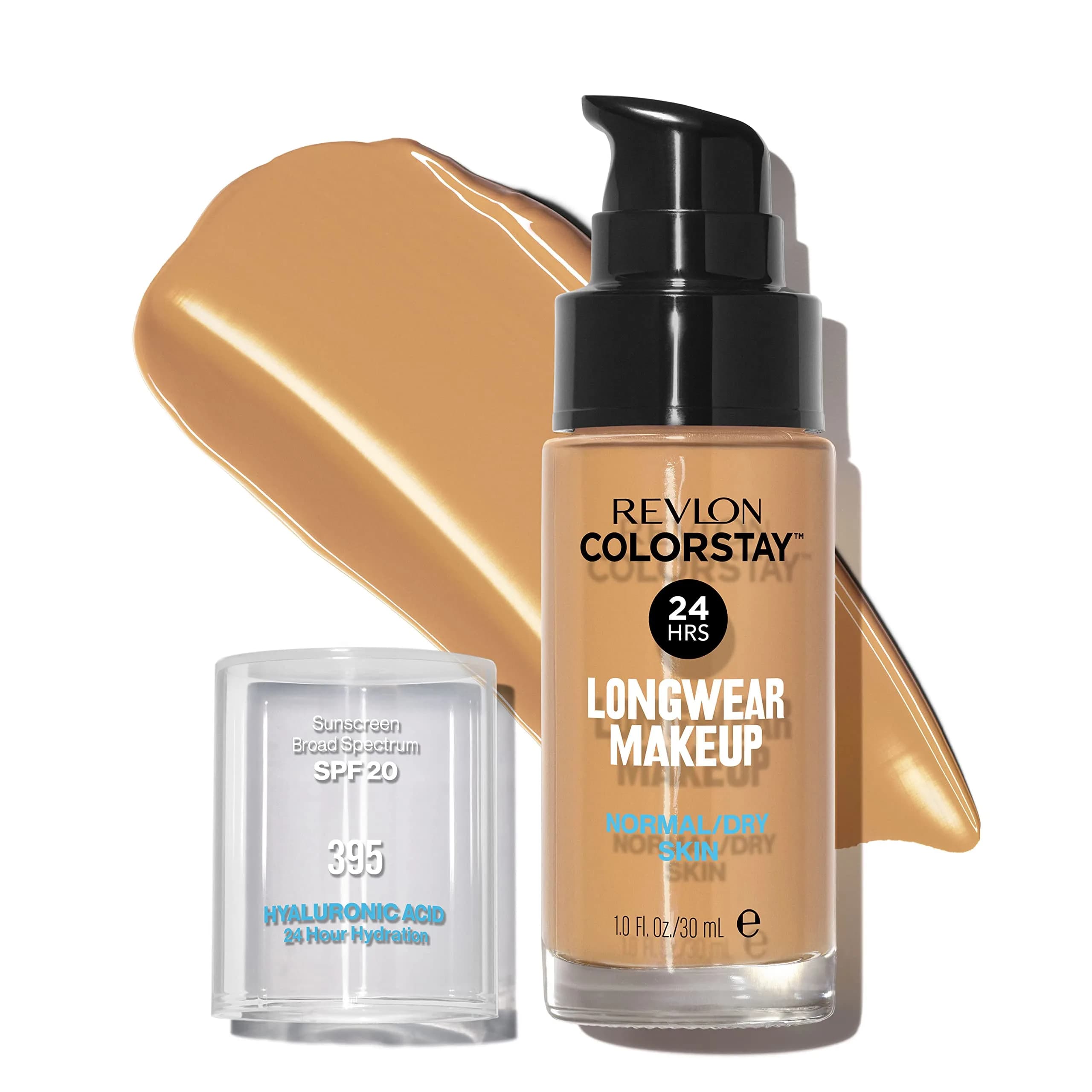 REVLON ColorStay 395 Deep Honey Longwear Makeup for Normal/Dry Skin, 30ml with SPF 20 - main product image