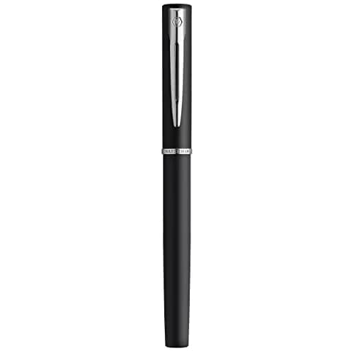 Waterman Allure Fountain Pen, Fine Point, Black Lacquer with Silver Trim | French-Crafted Writing Instrument thumbnail 2
