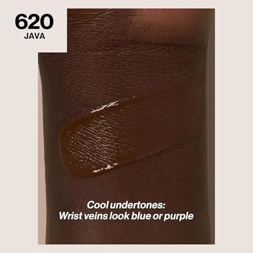 Revlon ColorStay Liquid Foundation for Oily/Combination Skin, SPF 15, 620 Java, 29.57 ml (1 Fl Oz) | Matte Finish, 24-Hour Wear thumbnail 2