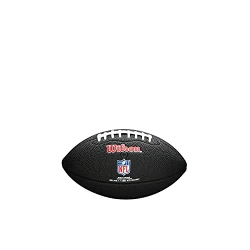 Wilson NFL Baltimore Ravens Mini Logo Football | Soft Touch Composite Cover, Black, Official Size thumbnail 2