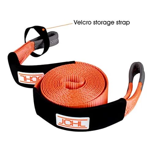 JCHL Heavy Duty Recovery Tow Strap 3" x 20ft (914 cm x 6.1 m) | 35,000 LBS (15,876 kg) Capacity thumbnail 4