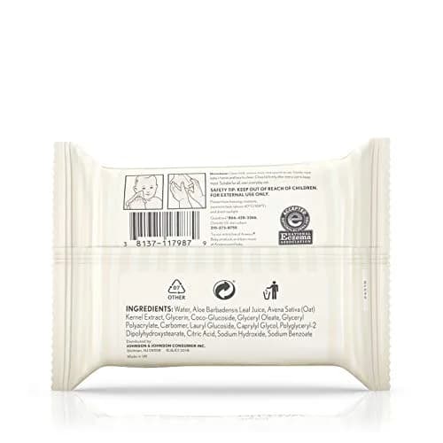 Aveeno Baby Hand & Face Wipes, 25 Count (Pack of 1) | Gentle, Fragrance-Free for Sensitive Skin thumbnail 3