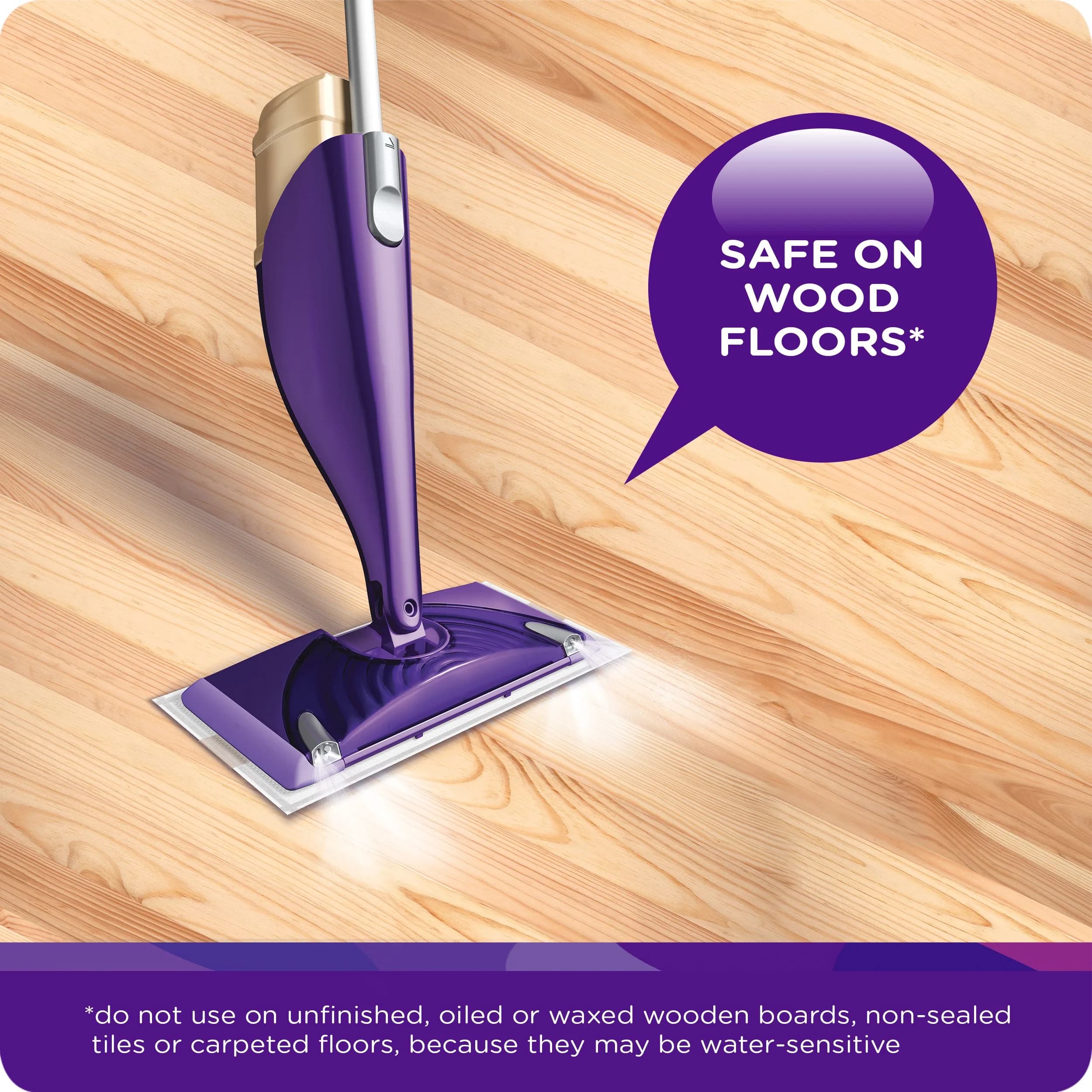 Swiffer WetJet Mops for Floor Cleaning, Hardwood Floor Cleaner Spray Mop Pad Refill, 20 Count | USA Imported Mop - view 7