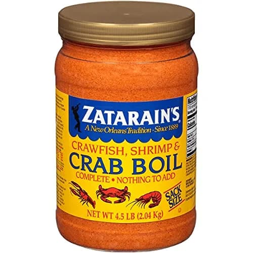 Zatarain's Crawfish, Shrimp & Crab Boil Seasoning 2.04 kg (4.5 lb) | Authentic New Orleans Flavor thumbnail 1