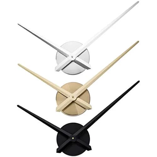 AILILIFE Large 3D Clock Hands & Movement Kit 39cm (15.35") | Modern Spade Design for DIY Wall Clocks thumbnail 7