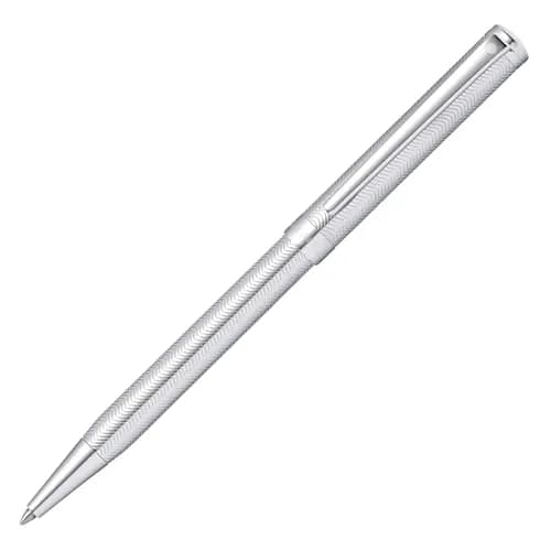 Sheaffer Intensity Engraved Chrome Ballpoint Pen with Chrome Cap and Trim | Classic & Contemporary Design thumbnail 1