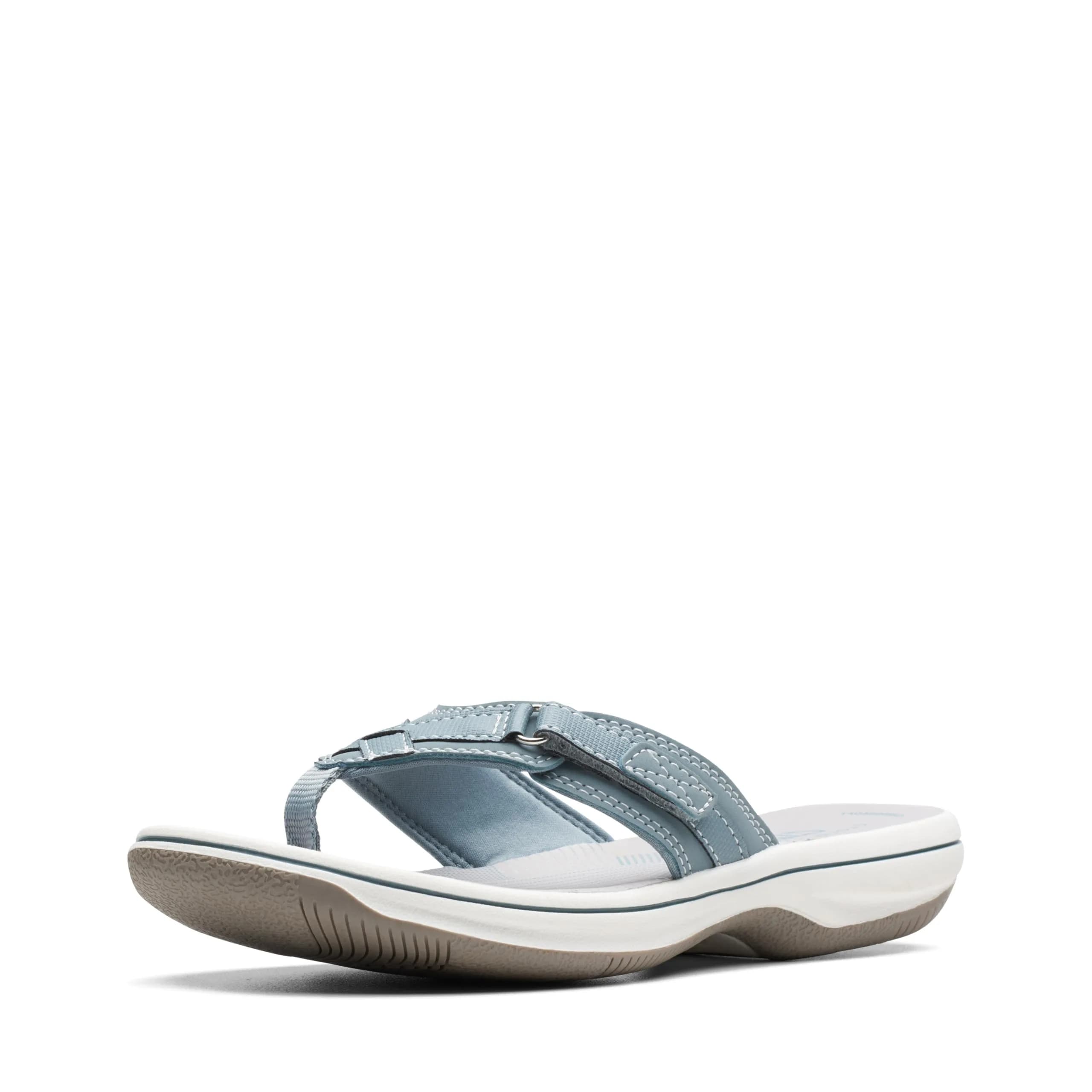 Clarks Breeze Sea Flip-Flop 11 | Ultra-Lightweight Casual Sandal with Adjustable Strap