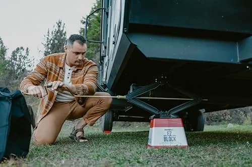 Andersen Hitches EZ-Block Heavy Duty RV Leveling Jack Support 12" x 8.5" | Supports 2000 lbs thumbnail 5