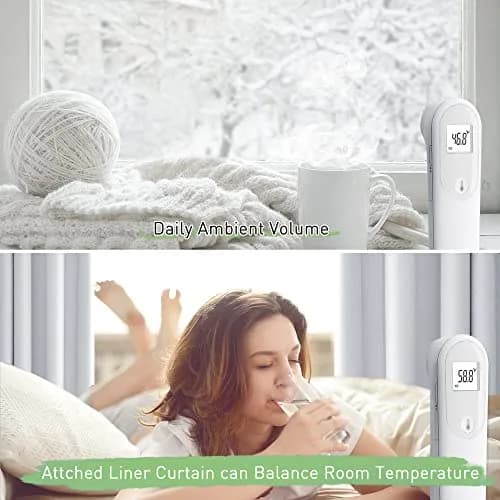 KGORGE Blackout Curtains Liners W50 x L80 | Effective Room Darkening for Bedroom & Living Room thumbnail 5