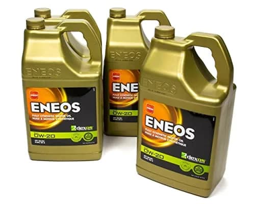 ENEOS 0W-20 Fully Synthetic Motor Oil 4x5 Qt | API SQ, dexos1 Gen3, Japan's #1 Oil thumbnail 1