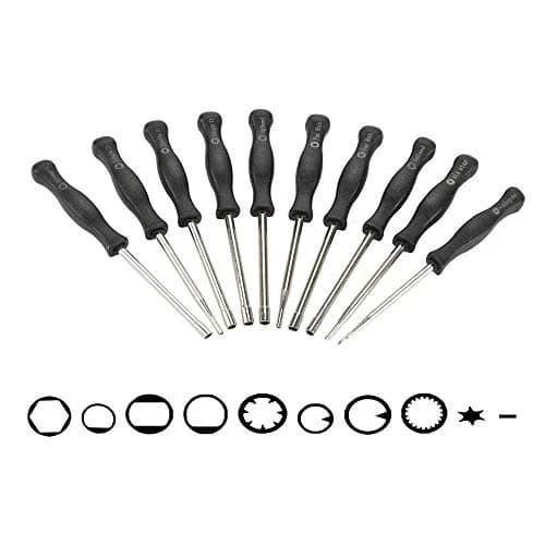 TOPEMAI Carburetor Adjustment Tool Kit for 2 Cycle Engines | 10-Piece Set with Stainless Steel Tools (0.28kg, 10 tools, universal fit) thumbnail 5