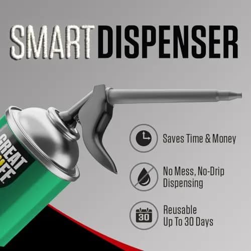 Great Stuff Pond & Stone Smart Dispenser Foam Sealant 354ml (12 oz) | Reusable for 30 Days thumbnail 6