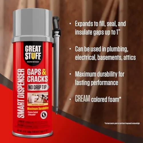 Great Stuff Sealant 12 Ounce | Foam Gap & Crack Filler with Precise Control thumbnail 2