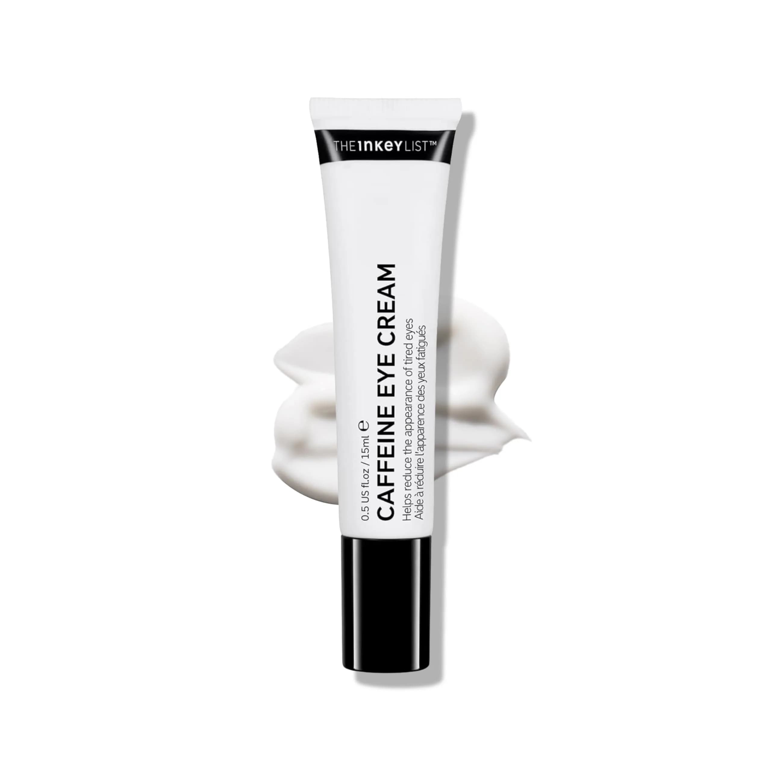The INKEY List Caffeine Eye Cream 15ml (0.5 Fl Oz) | Reduces Puffiness & Dark Circles - main product image