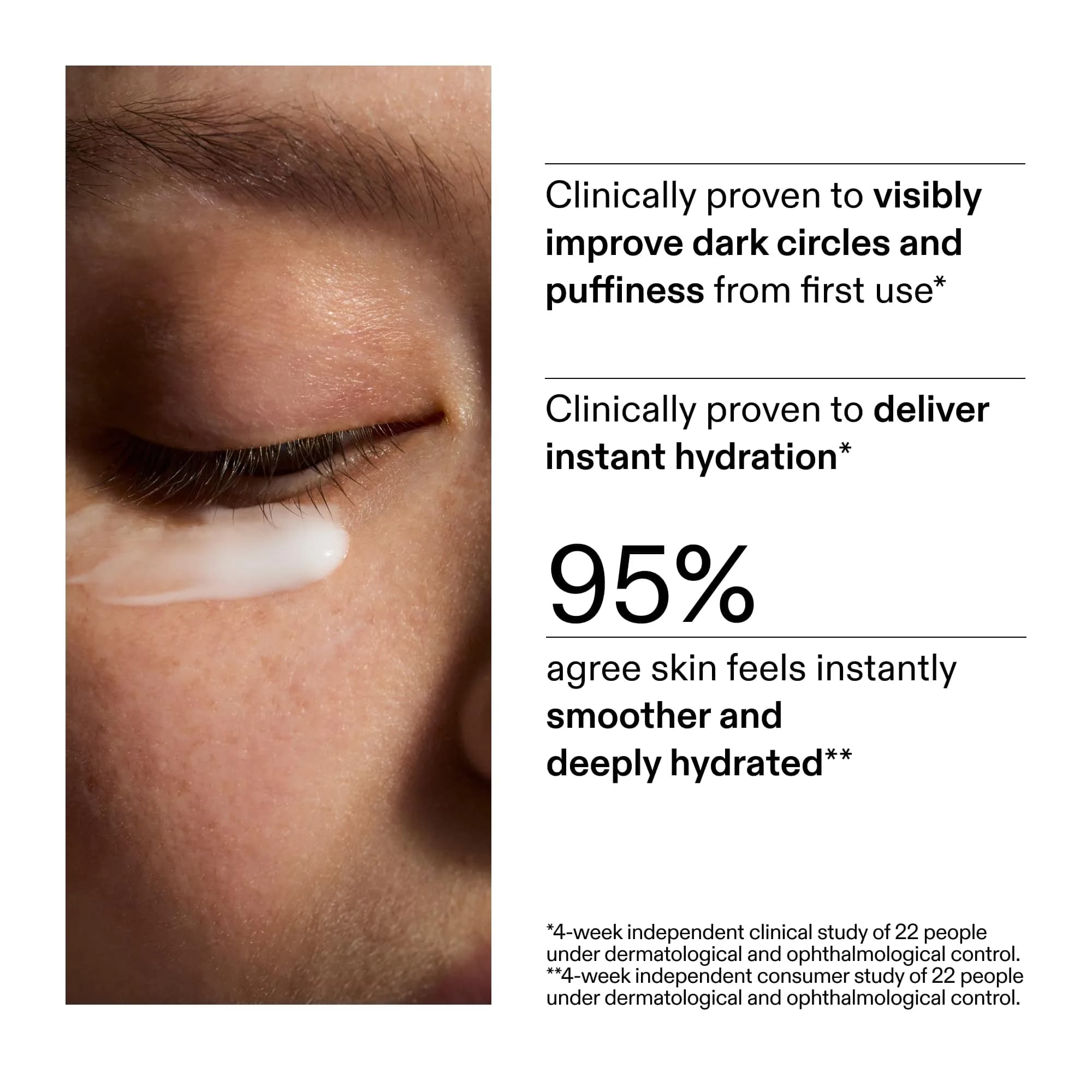 The INKEY List Caffeine Eye Cream 15ml (0.5 Fl Oz) | Reduces Puffiness & Dark Circles - view 6
