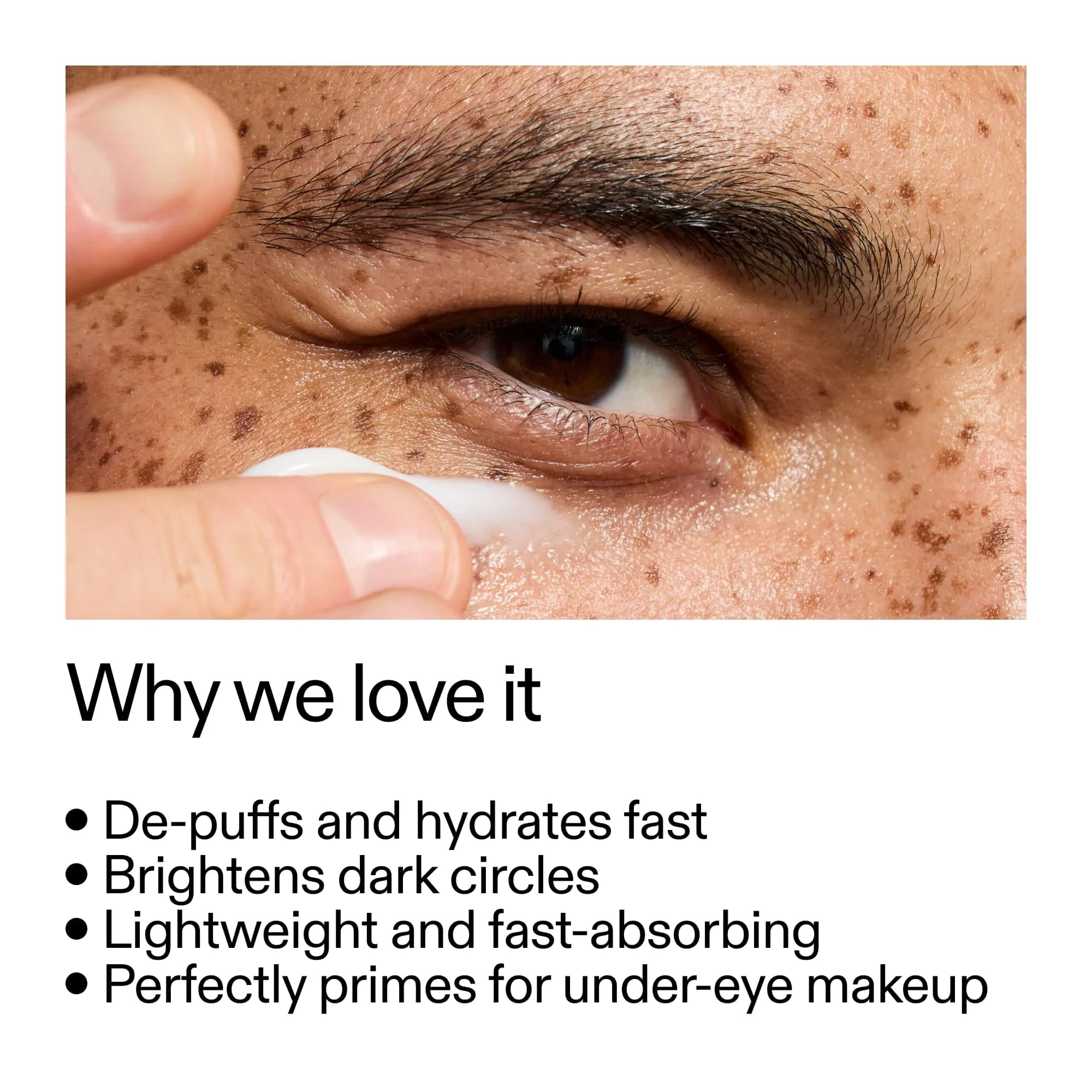The INKEY List Caffeine Eye Cream 15ml (0.5 Fl Oz) | Reduces Puffiness & Dark Circles - view 2