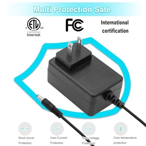 FLHFULIHUA 12 Volt Battery Charger for Kids Ride on Toys | Universal Charger for Best Choice, Kid Trax, Dynacraft, ETL Listed thumbnail 3