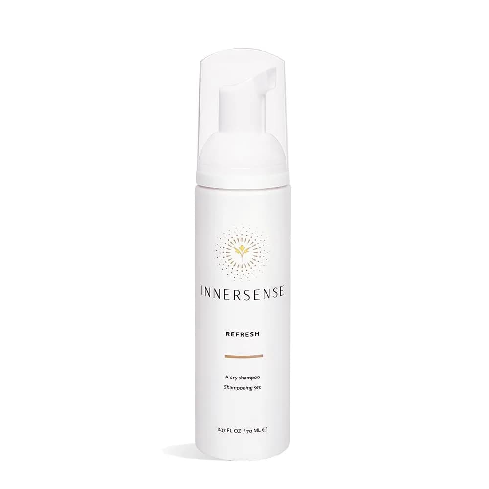 INNERSENSE Organic Beauty - Refresh Dry Shampoo 70 ml | Organic, All Hair Types, Fragrance Notes: Orange + Tangerine — Clear