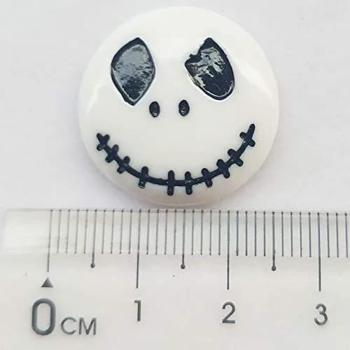 Chenkou Craft Resin Flatback Embellishments 50pcs | Halloween Mix, Assorted Styles, 15-40mm thumbnail 2
