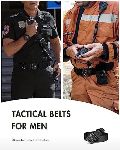 FAIRWIN Men's Tactical Belt, 1.5" Heavy Duty Nylon Web Belt for Men & Women thumbnail 5