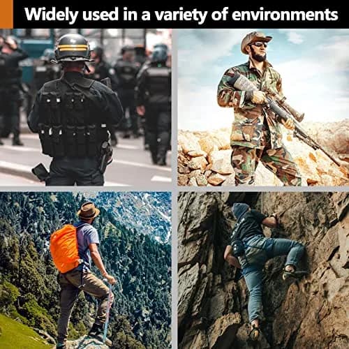 FAIRWIN Men's Tactical Belt 1.5 inch (3.8cm) Rigger Belt with Quick Release Buckle | Heavy Duty Nylon Web Belt for EDC and Outdoor Use thumbnail 5