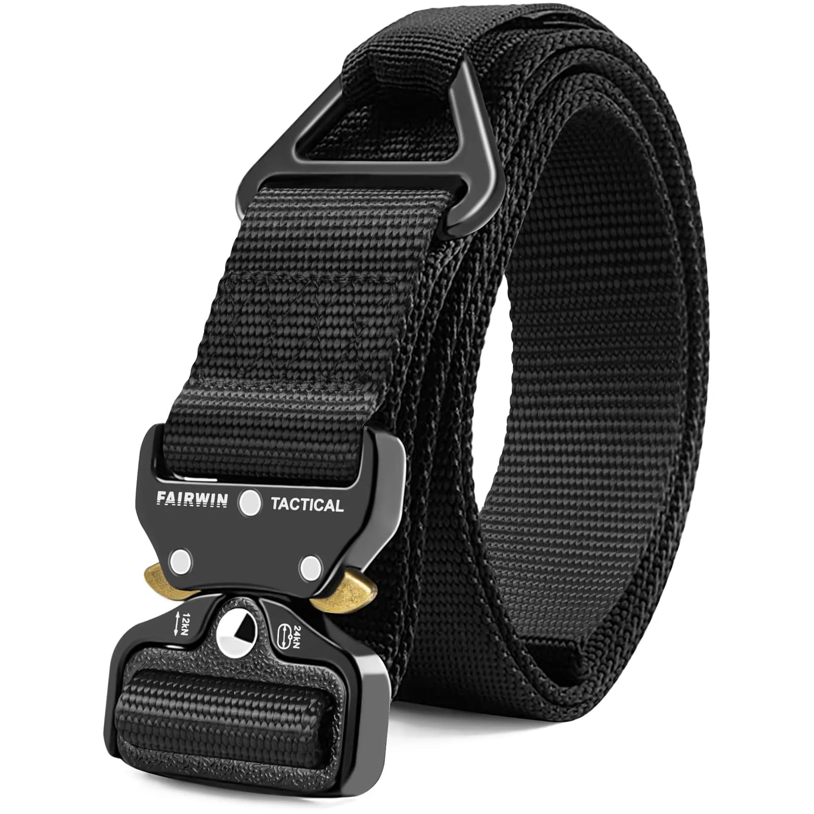 FAIRWIN Men's Tactical Belt 1.5" Heavy Duty Nylon Web Belt for Men | Military & Work Use - main product image